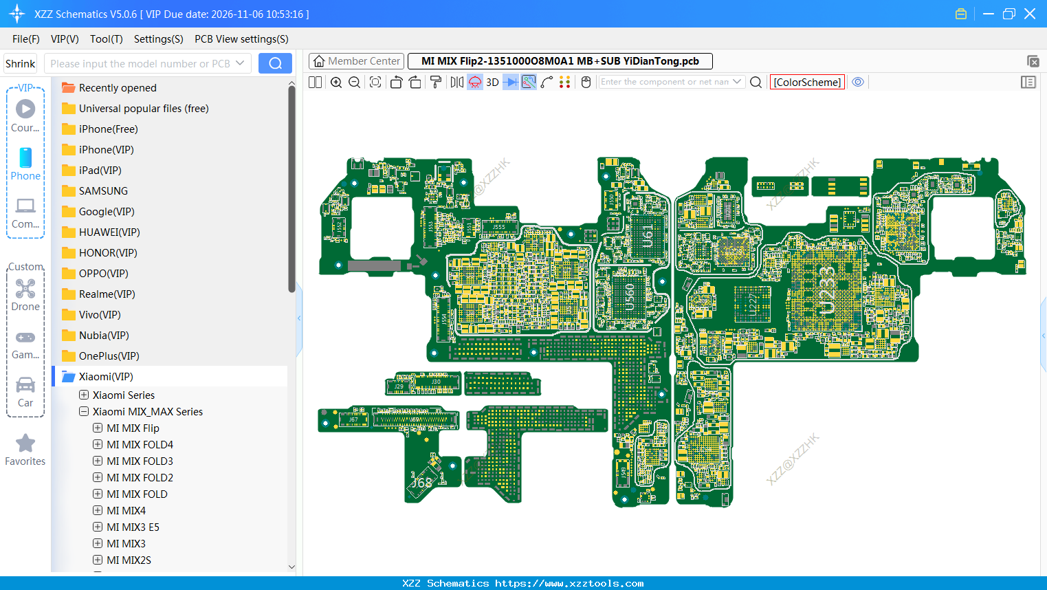 Xiaomi MI MIX Flip2-1351000O8M0A1 MB+SUB bitmap